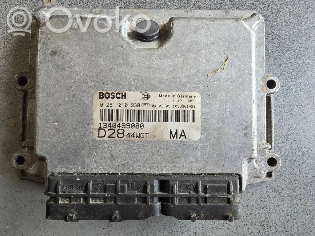 Fiat Ducato Engine control unit/module 