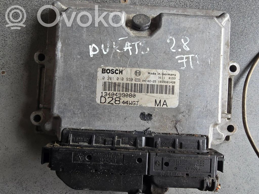 Fiat Ducato Engine control unit/module 