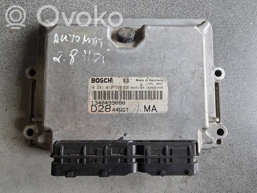 Fiat Ducato Engine control unit/module 