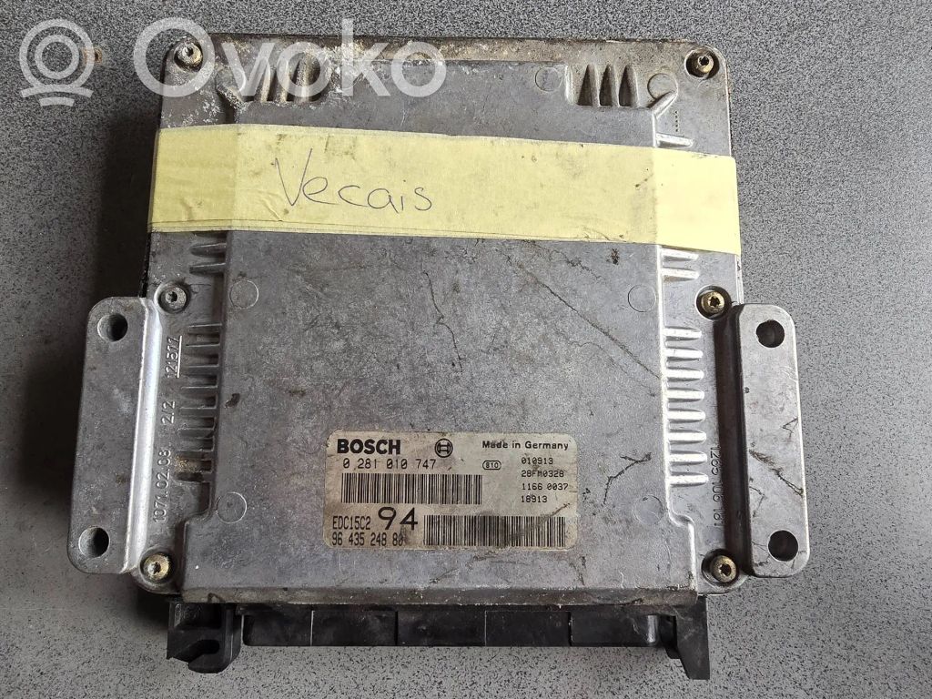 Peugeot 307 Engine control unit/module 