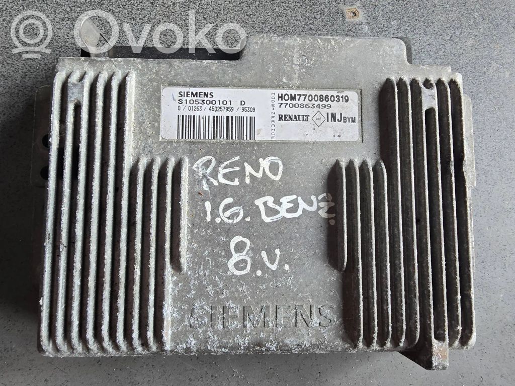 Renault Megane I Engine control unit/module 