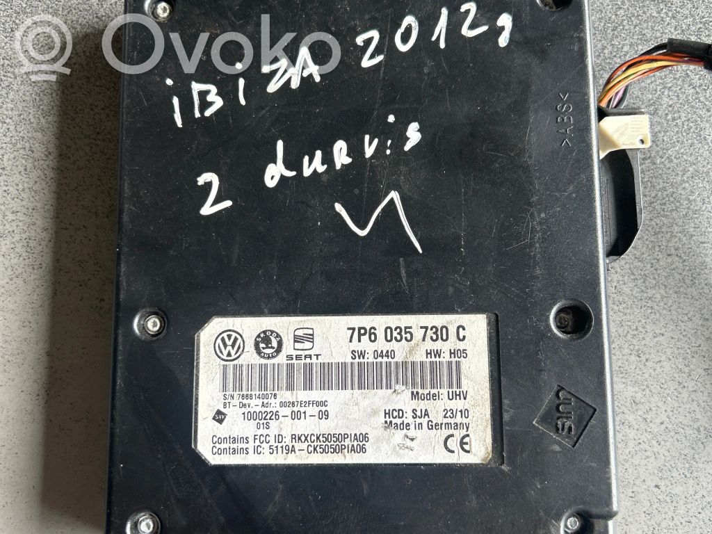 Seat Ibiza IV (6J,6P) Moduł / Sterownik Bluetooth 