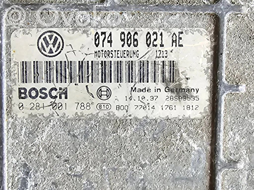 Volkswagen II LT Engine control unit/module 