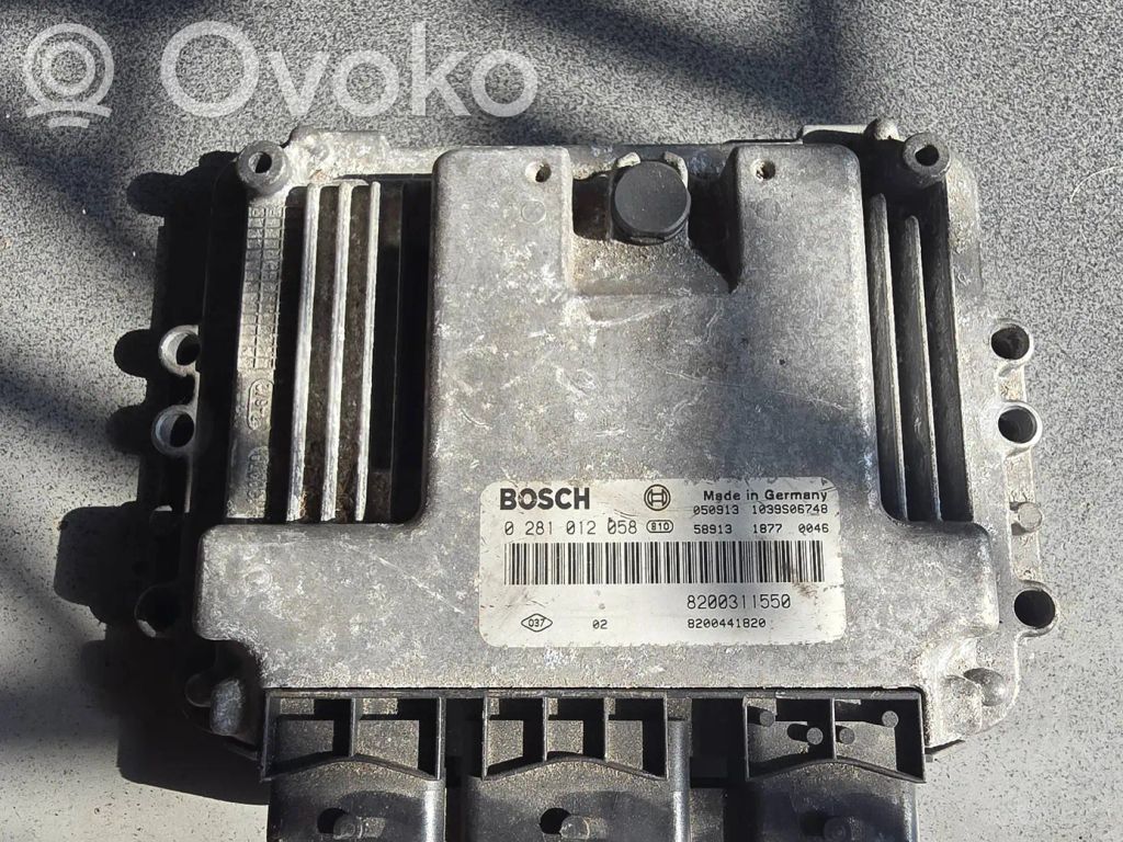 Renault Laguna II Engine control unit/module 