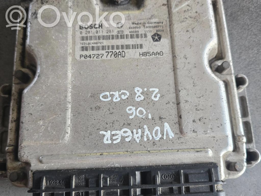 Chrysler Voyager Engine control unit/module 