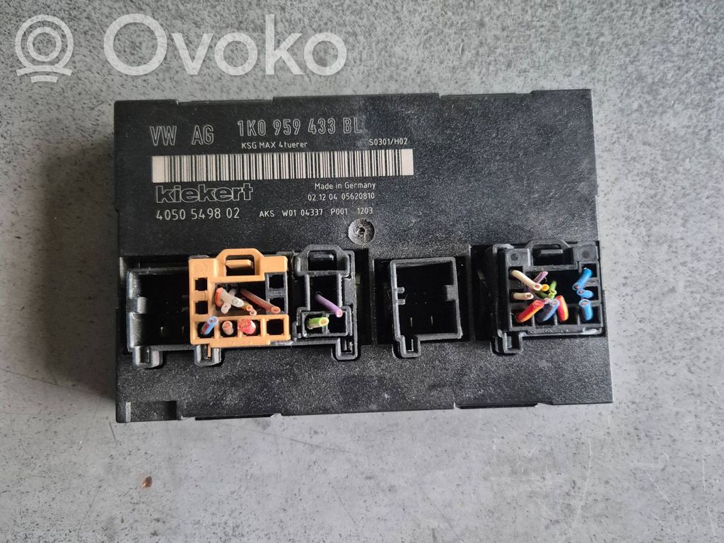 Volkswagen Touran I Moduł / Sterownik komfortu 