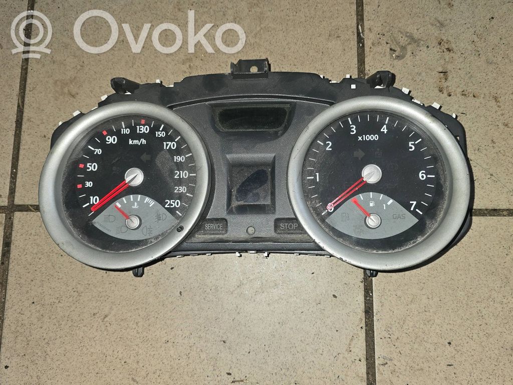 Renault Megane II Speedometer (instrument cluster) 