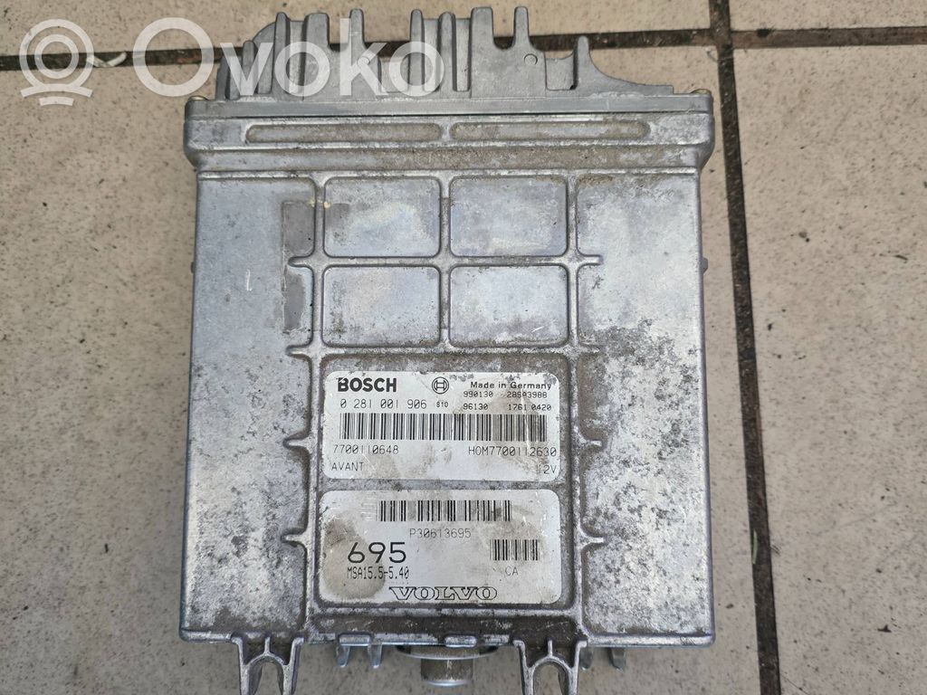 Volvo S40, V40 Engine control unit/module 