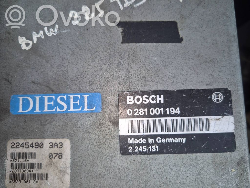 BMW 3 E36 Engine control unit/module 