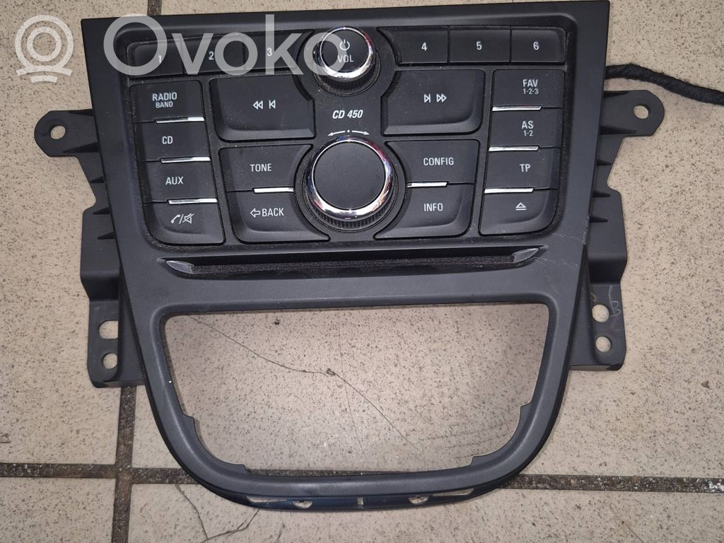 Opel Mokka Head unit multimedia control 