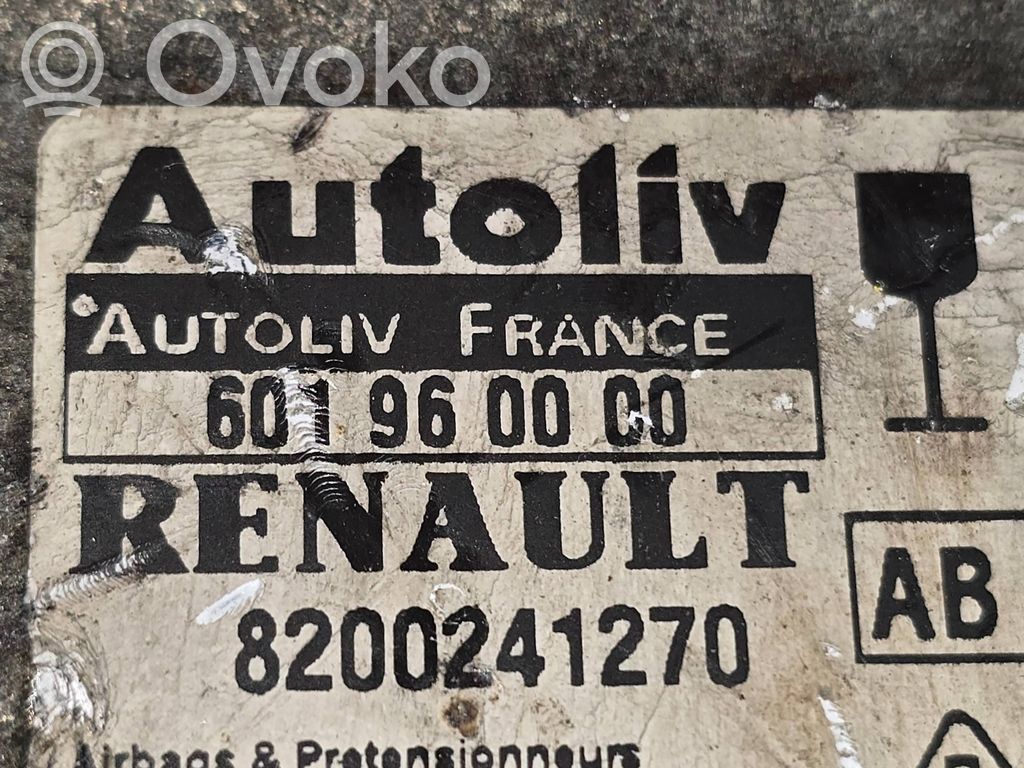 Sterownik / Moduł Airbag   601960000,D084CK404K7,8200241270