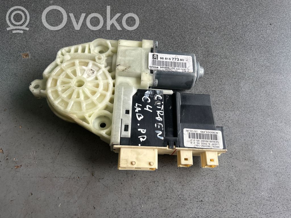 Citroen C4 I Motorino alzacristalli della portiera anteriore 