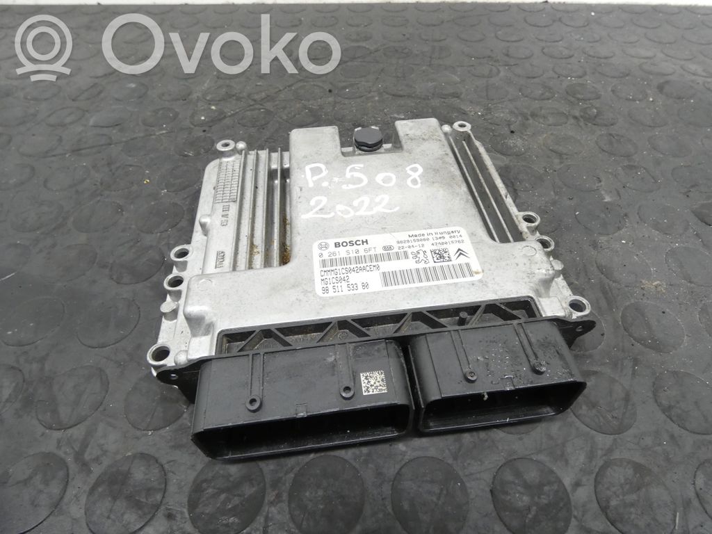 Peugeot 508 II Engine control unit/module 