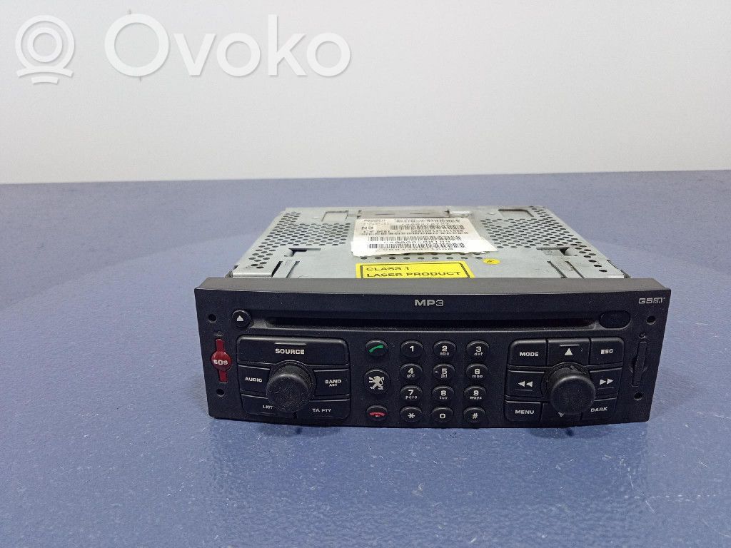 Peugeot 807 Radio / CD/DVD atskaņotājs / navigācija 