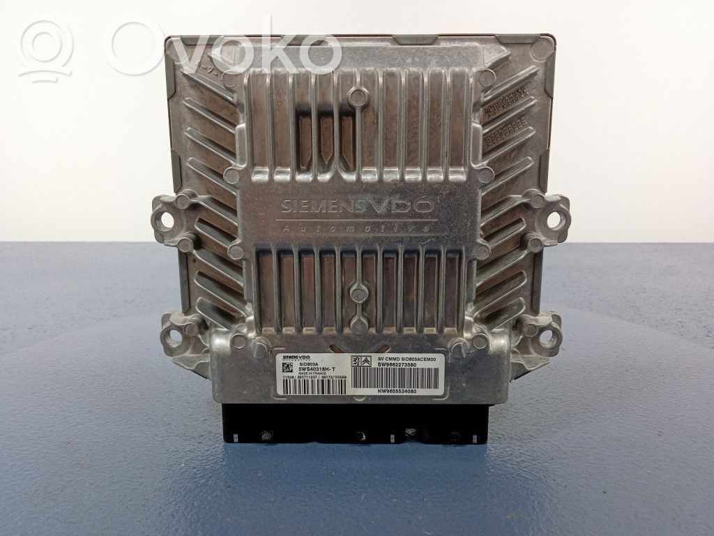 Engine control unit/module ECU   9662273580,9662273580