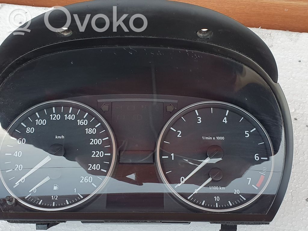 BMW 3 E90 E91 Speedometer (instrument cluster) 