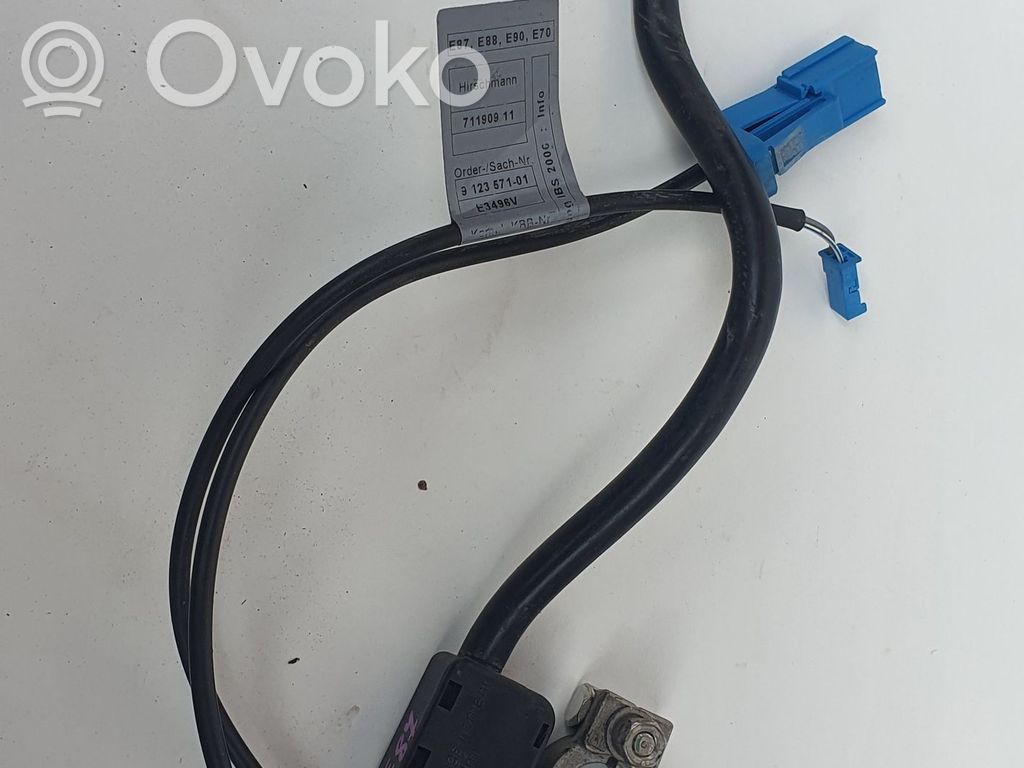 BMW 1 E81 E87 Negative earth cable (battery) 