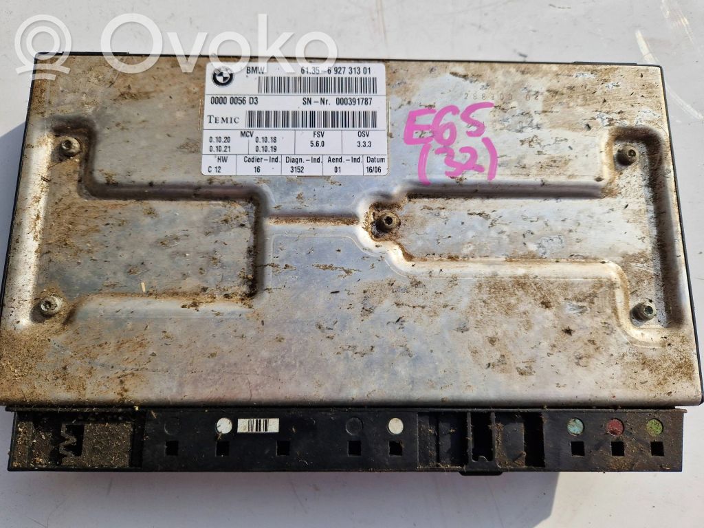 BMW 7 E65 E66 Seat control module 