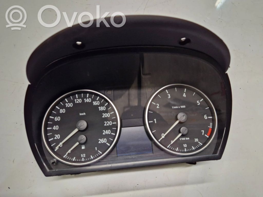 BMW 3 E90 E91 Speedometer (instrument cluster) 