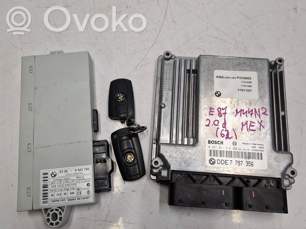 BMW 1 E81 E87 Engine control unit/module 