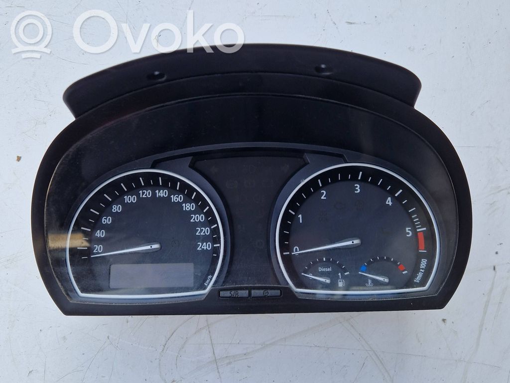BMW X3 E83 Speedometer (instrument cluster) 