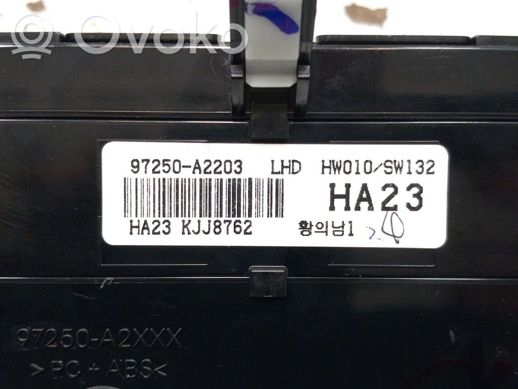 KIA Pro Cee'd II Climate control unit 