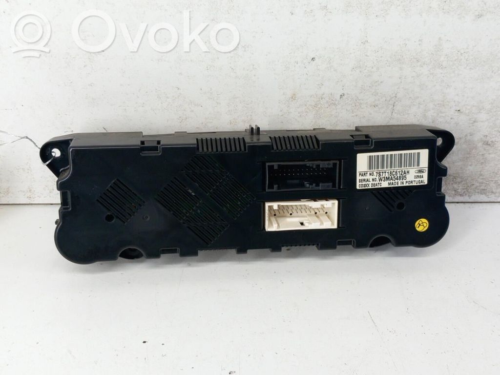 Ford S-MAX Climate control unit 