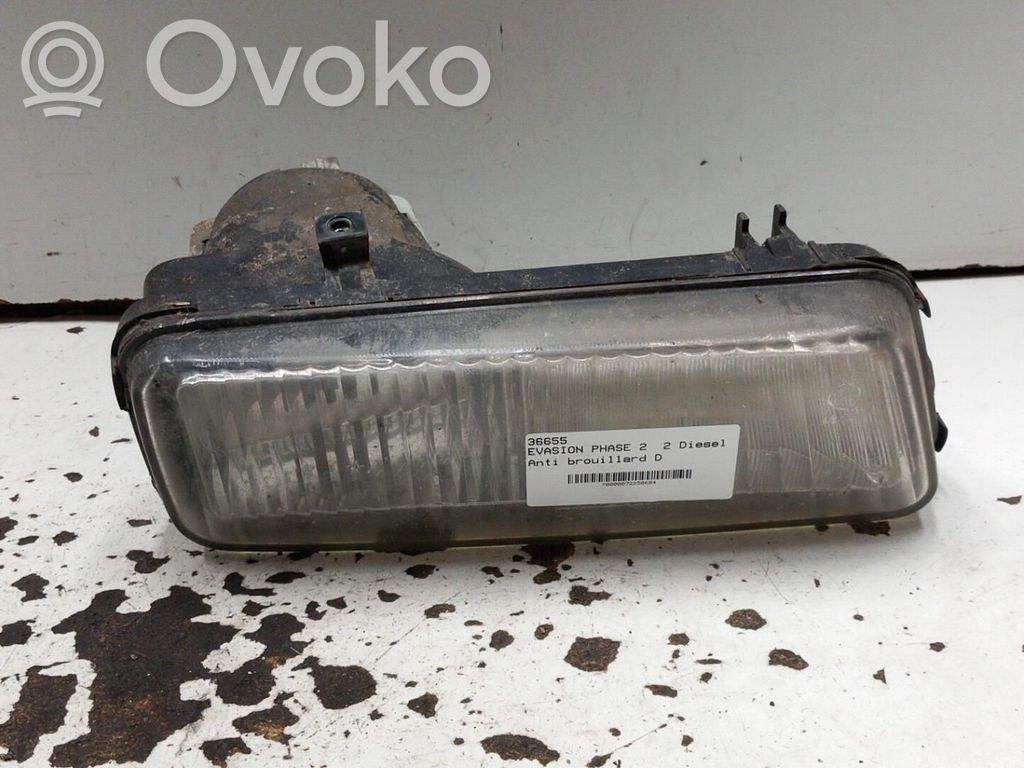 Citroen Evasion Światło przeciwmgłowe przednie 