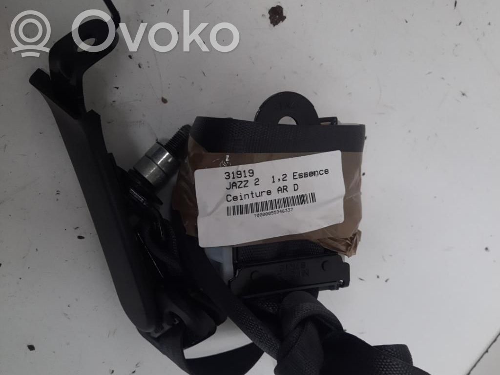 Honda Jazz Cinturón trasero 