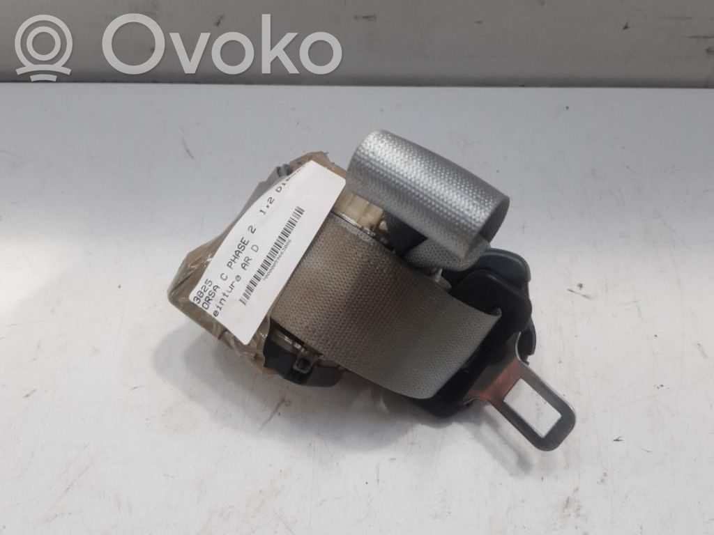 Opel Corsa C Cinturón trasero 
