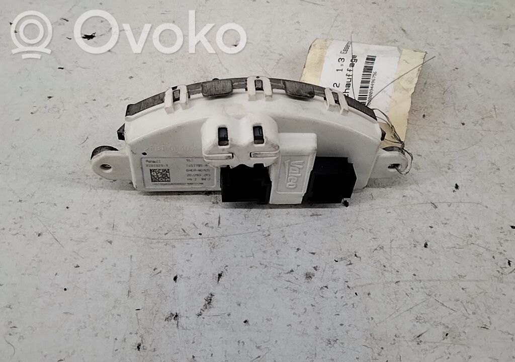 Renault Kadjar Rezystor / Opornik dmuchawy nawiewu 