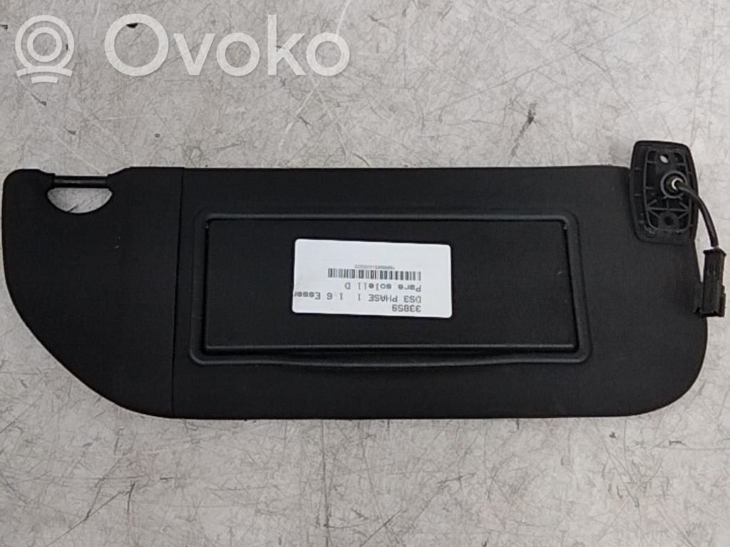 Citroen DS3 Sun visor 