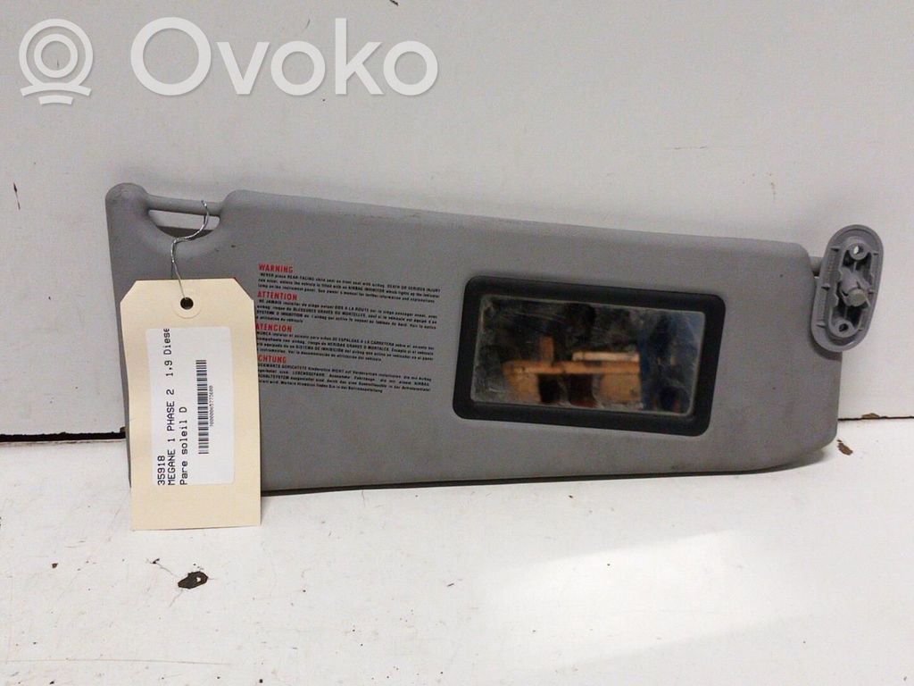 Renault Megane I Skydelis nuo saulės 