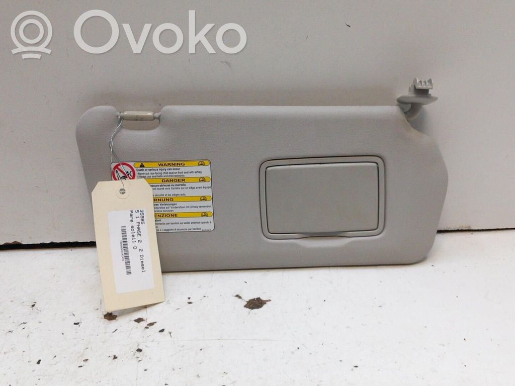 Mazda 5 Sun visor 