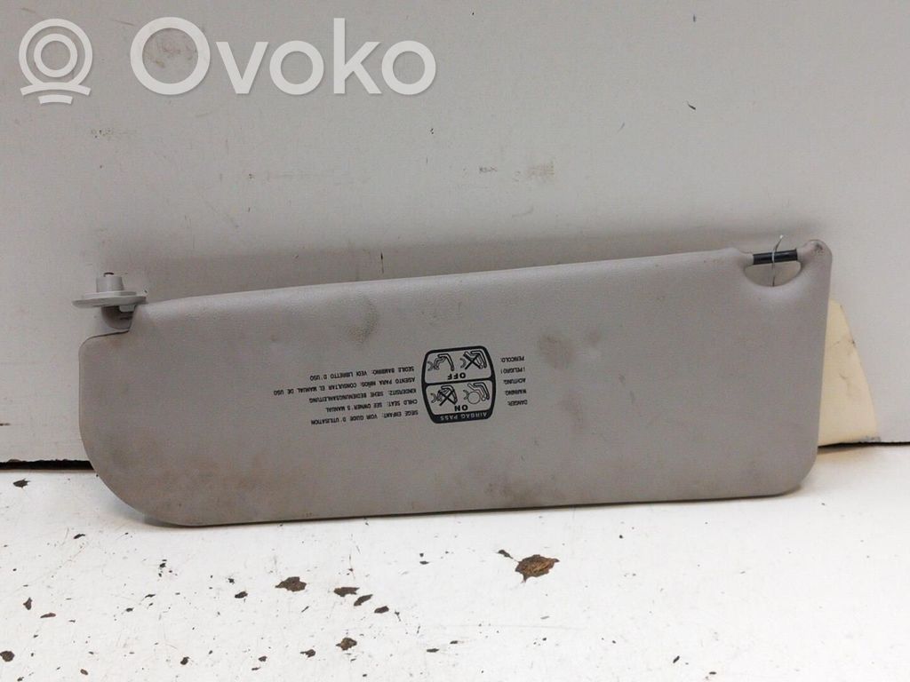 Peugeot 807 Sun visor 