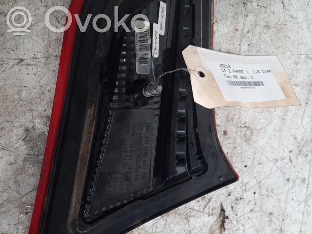 Citroen C4 II Takaluukun takavalot 