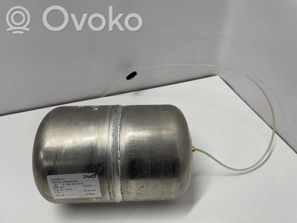 Mercedes-Benz GLE (W166 - C292) Air suspension tank/reservoir 