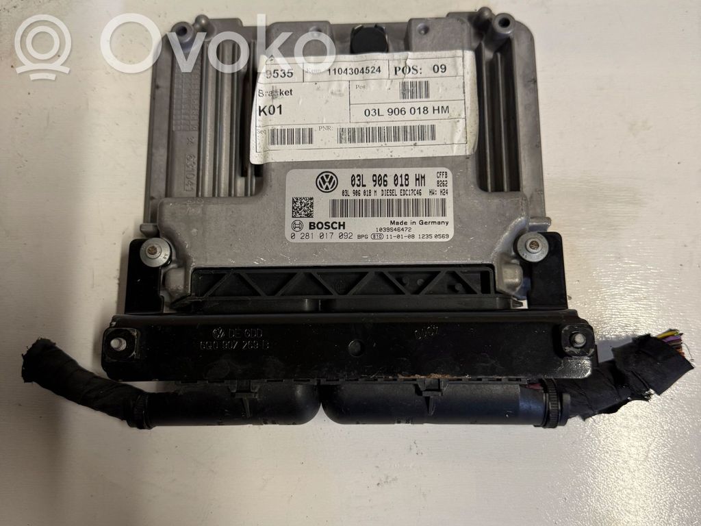 Seat Alhambra (Mk2) Engine control unit/module 