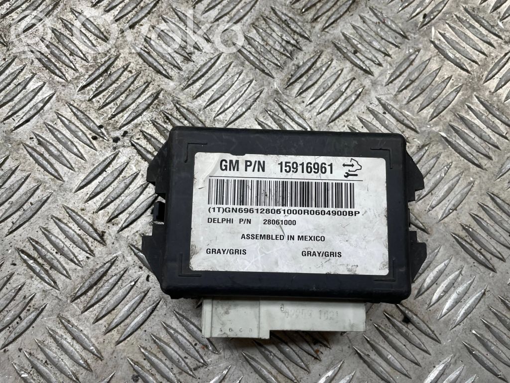 Chevrolet Captiva Citu veidu vadības bloki / moduļi 