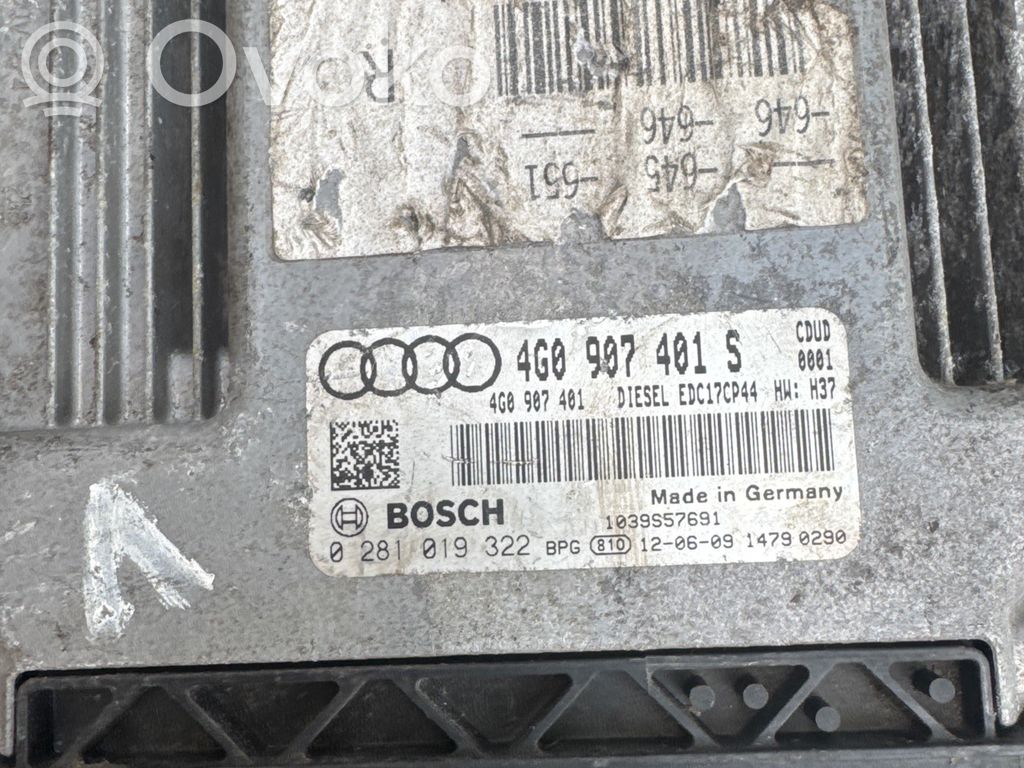 Audi A7 S7 4G Engine control unit/module 