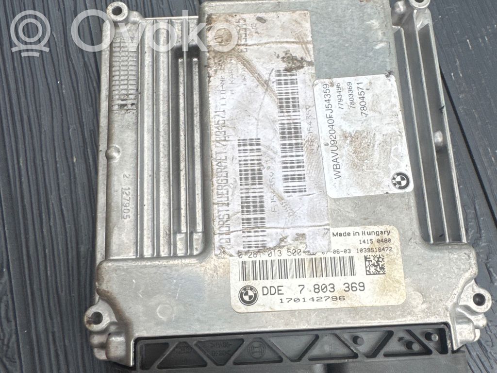 BMW 3 E90 E91 Engine control unit/module 