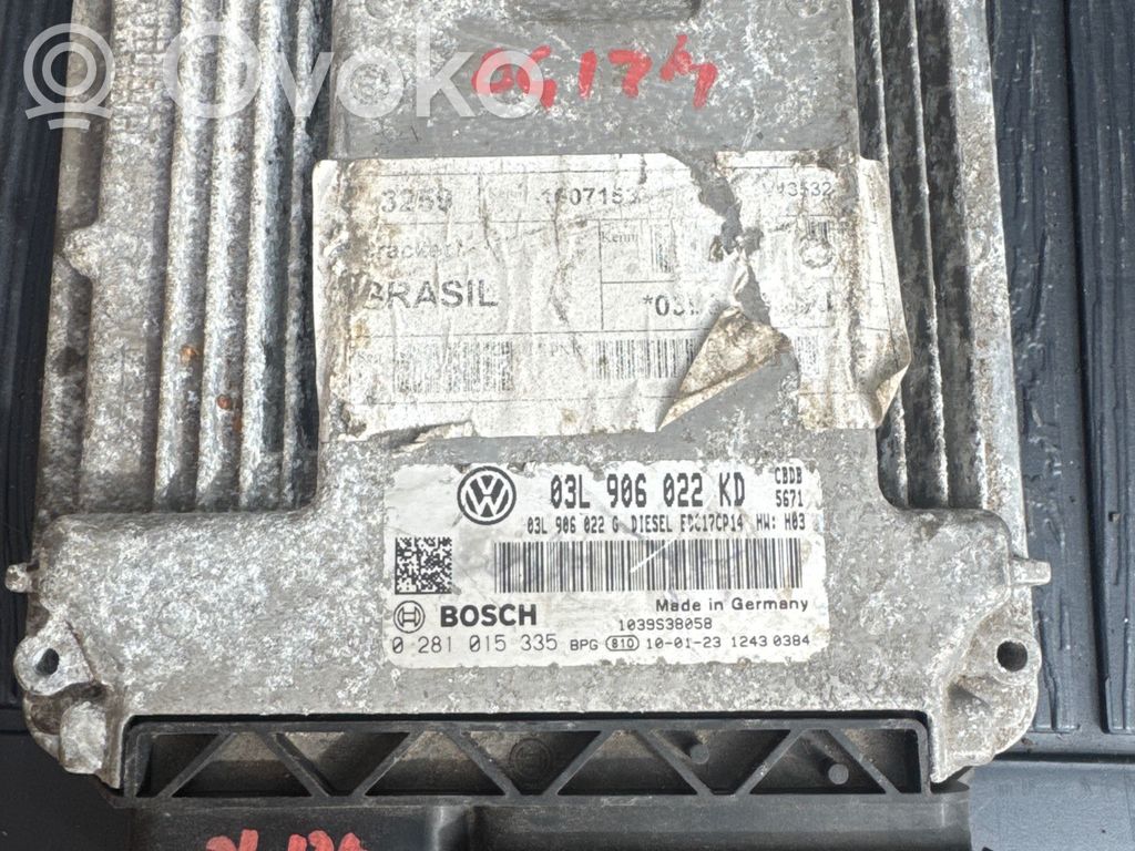 Volkswagen Scirocco Engine control unit/module 