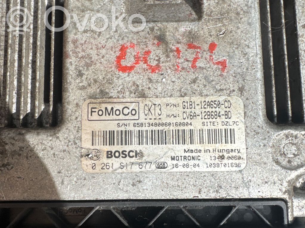 Ford Fiesta Engine control unit/module 