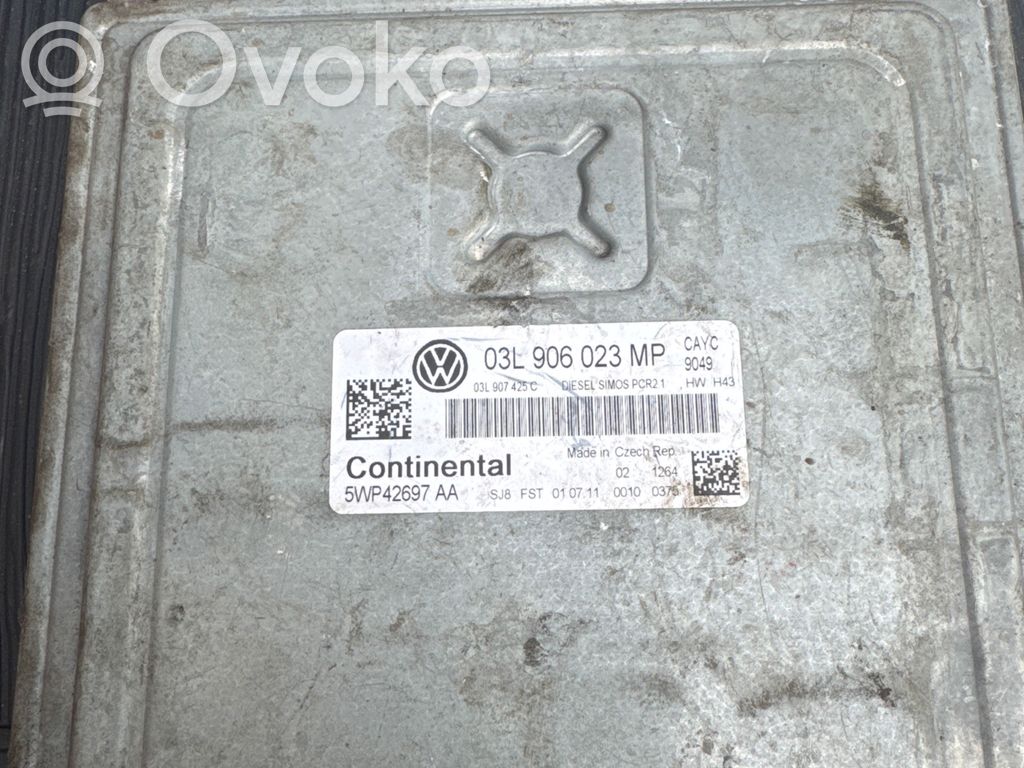 Engine control unit/module   03L906023MP,5WP42697AA