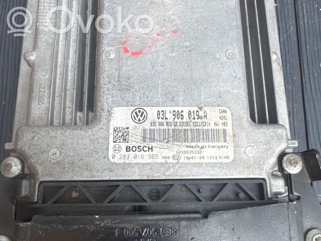 Seat Exeo (3R) Engine control unit/module 