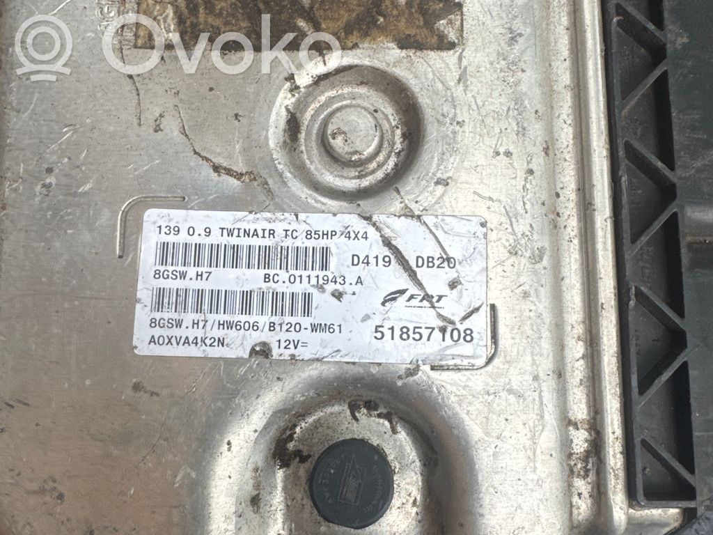 Fiat 500 Engine control unit/module 