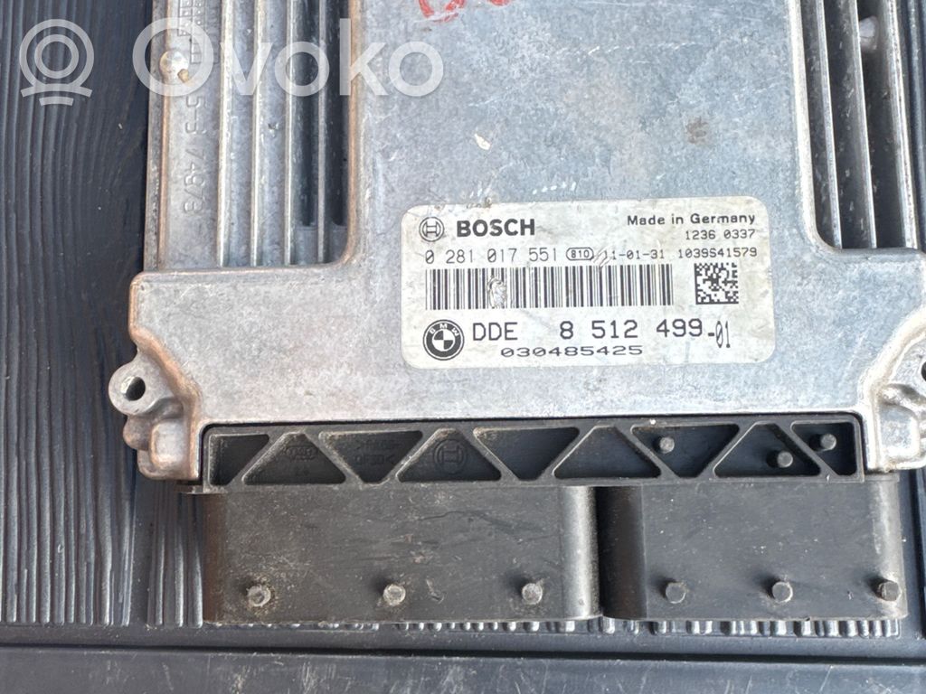 Engine control unit/module   0281017551,8512499