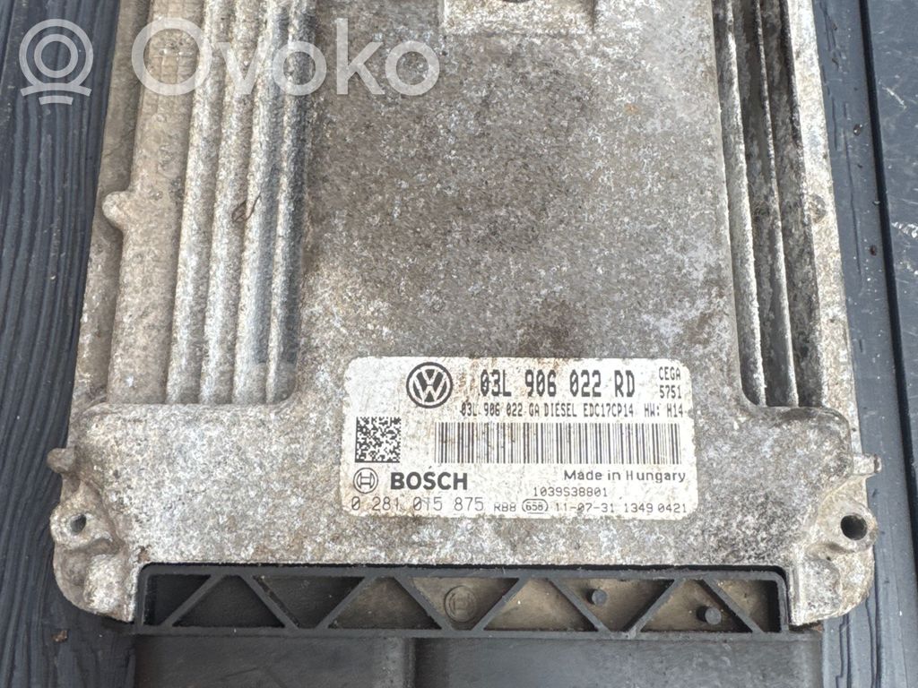 Skoda Octavia Mk2 (1Z) Engine control unit/module ECU 