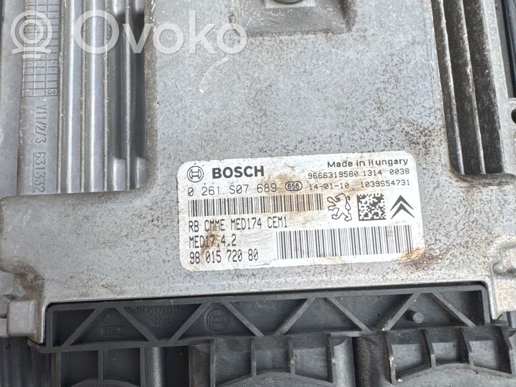 Peugeot 208 I Sterownik / Moduł ECU 