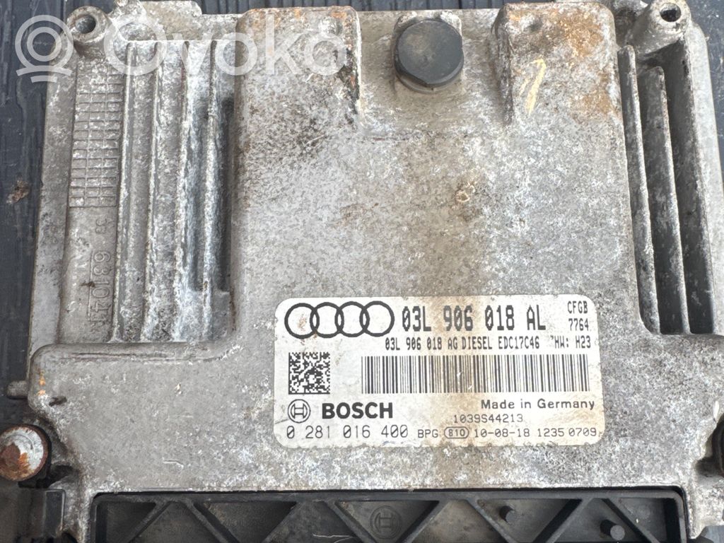 Audi A3 S3 A3 Sportback 8P Engine control unit/module 